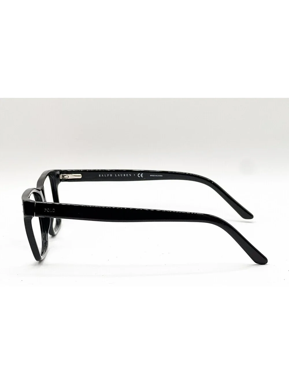 Polo Ralph Lauren 2057 5001 Shiny Black Authentic Eyeglass Frames 55-18